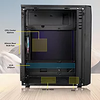 Zebronics Esports Gaming Cabinet (MT) – Sleek RGB Case.