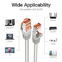 Uport CAT6 Patch Cord 20M – Steel Connector, high-speed Ethernet cable for reliable data transmission. Ideal for networking, gaming, and streaming. Durable design ensures long-lasting performance.