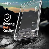Frontech NC-0034 – Sleek and sturdy 2.5" HDD casing with fast data transfer, ideal for external storage and backups.