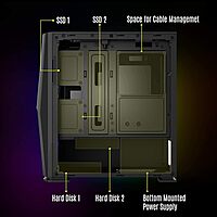 Odin RGB Case by Zebronics – Efficient Airflow & Style