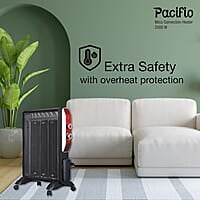 Havells Room Heater 2000W Pacifio Mica| Micathermic Technology for Rapid & Instant Heating