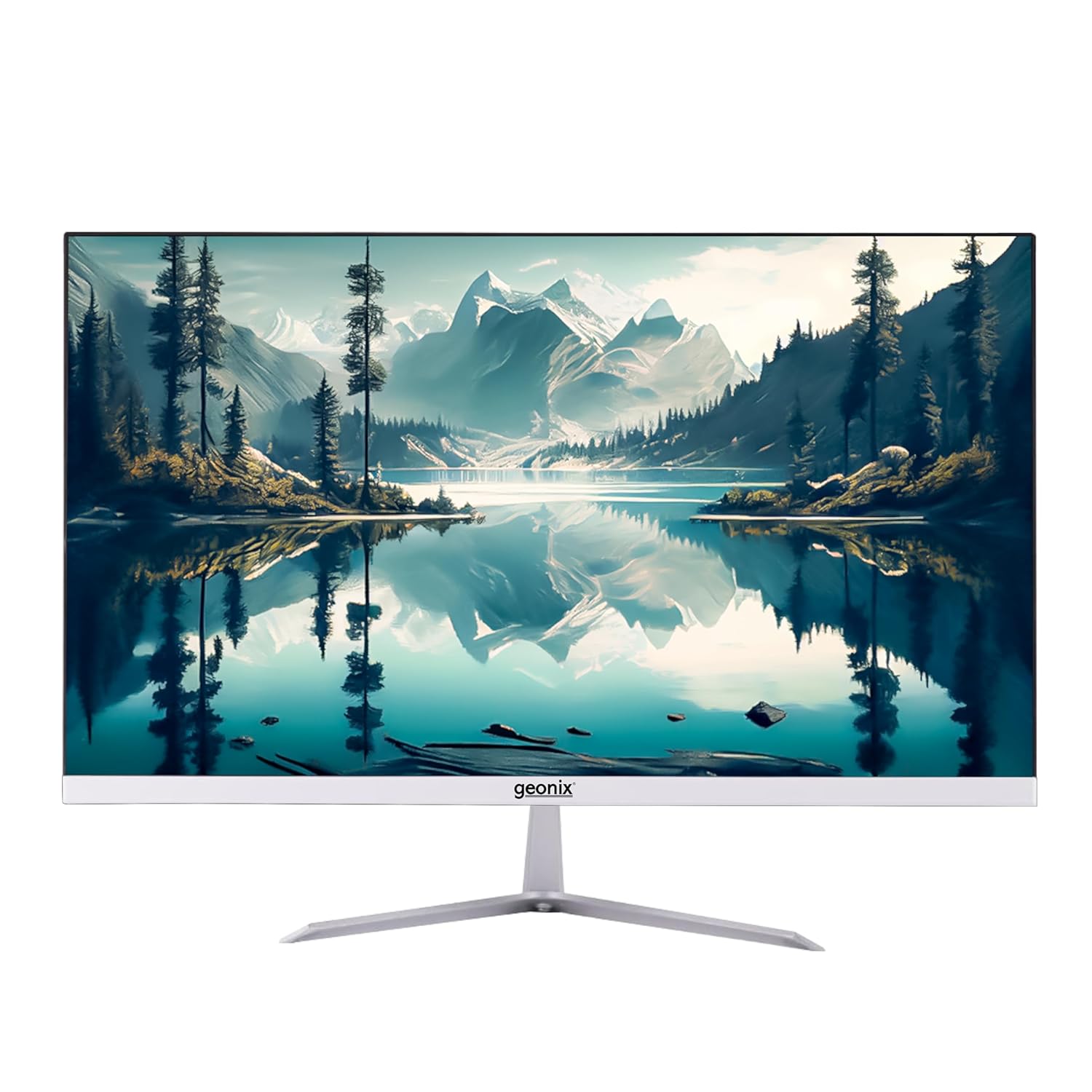 GEONIX 22 Inch (55.88 CM) PC Monitor 3 Years Warranty (GXTFT22WH)