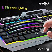 Frontech KB-0039 Durable USB Keyboard for Office & Home