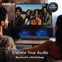 Frontech – SW-0191P RGB Speaker System, Rich Bass & Clear Sound | Perfect for Gaming, Music, Movies & Home Entertainment