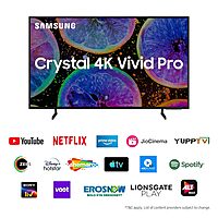 Samsung 108 cm (43 inches) D Series Crystal 4K Vivid Pro Ultra HD Smart LED TV UA43DUE77AKLXL