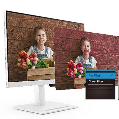 BenQ 27" 2K QHD USB-C Ergo Eye-Care Monitor, GW2790QT