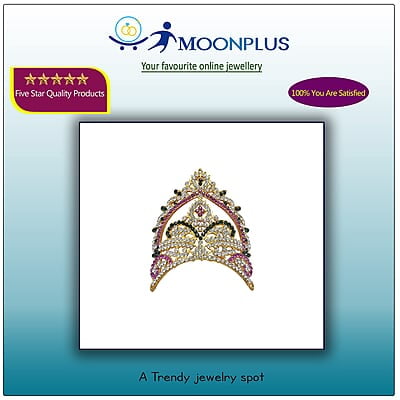 God,Goddess Multistone Crown