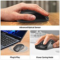 Zebronics Companion 107 Wireless Keyboard & Mouse Combo – 2.4GHz | 104 Keys | 12 Multimedia Keys | 1200 DPI Mouse | UV Printed Keycaps | Black | Home & Office Use