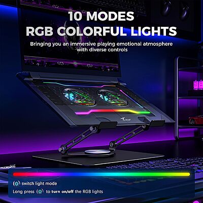 Techie Aerolift RGB Laptop Cooling Stand - TCP-LIFT