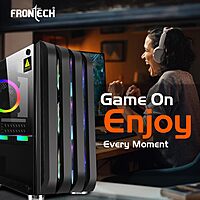 Frontech ROCK FT-4284 RGB Gaming Tower Case