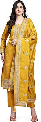 Yellow Straight Line Kurtas Yellow Straight Line Kurtas