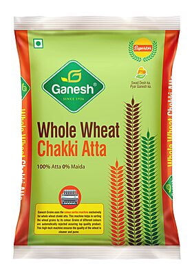 Ganesh Whole Wheat Chakki Atta 5 kg