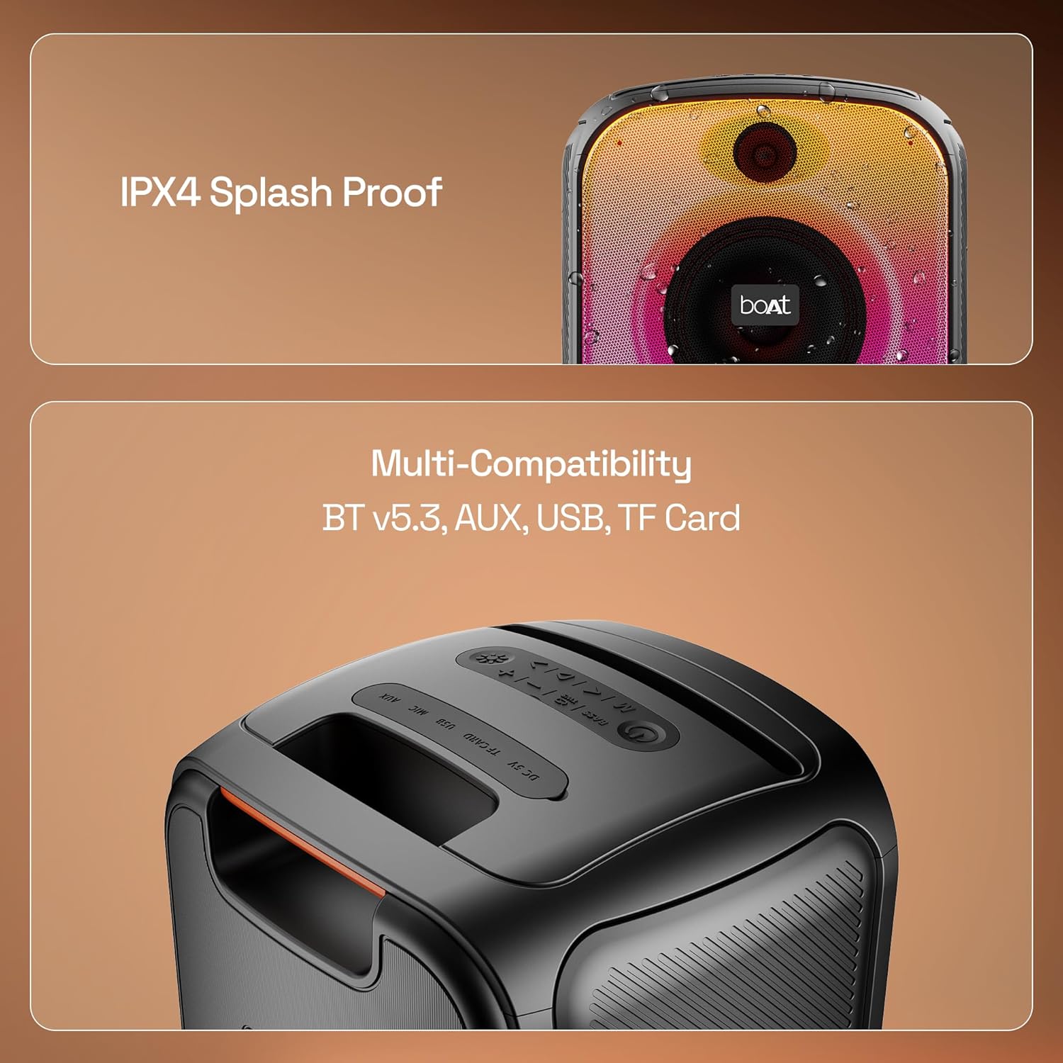 boAt PartyPal 63 Pro (Midnight Black)