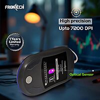 Frontech AERO BLADE KB-0044 – RGB gaming keyboard with mechanical feel, USB interface, anti-ghosting keys & ergonomic design. Built for speed.