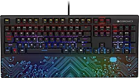 Zebronics RGB Keyboard (Zeb-max) features customizable RGB lighting, mechanical feel keys, and a durable design. Perfect for gamers and typists seeking style and performance in one package.