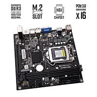 Zebronics H61M2 Motherboard