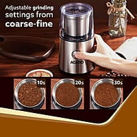 AGARO Regency Electric Coffee Grinder, 85 Grams, Coffee Grinder Machine, Espresso Grinder