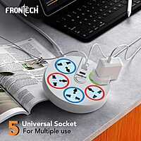 Frontech Power Connector FT-3545 – Built for safety and reliability, perfect for powering PCs, monitors, and other electronics