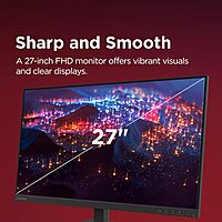 Lenovo L27-4E 27″ Monitor – FHD IPS | 100Hz | 4ms | 99% sRGB