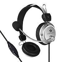 Zebronics ZEB-1001HMV Wired Headphones – Mic, Multicolor, featuring comfortable ear pads, adjustable headband, and high-quality sound. Perfect for music lovers and gamers alike!