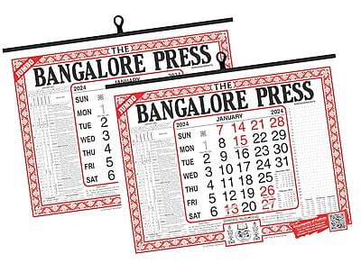 Bangalore Calendar 2024