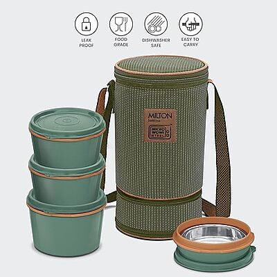 Melton Steel Lunch Box With Jacket