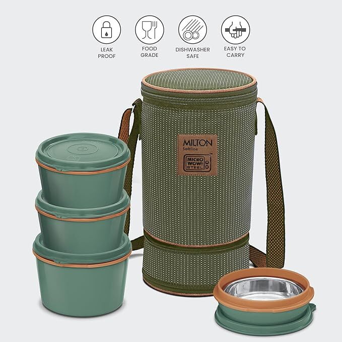 Melton Steel Lunch Box With Jacket