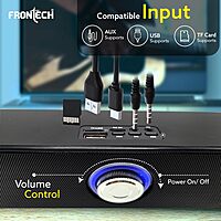 Frontech SW-0071 Echolite speakers deliver crystal-clear audio with stylish RGB lighting—perfect for music, gaming, and entertainment setups.