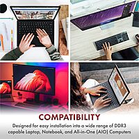 Techie 4GB DDR3 Laptop RAM – 1600MHz So-DIMM | High-Speed Memory | Reliable Performance | Laptop Upgrade Module