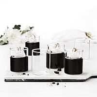 Borosil - Vision Glass Set, 120 Ml, Set of 6, Transparent