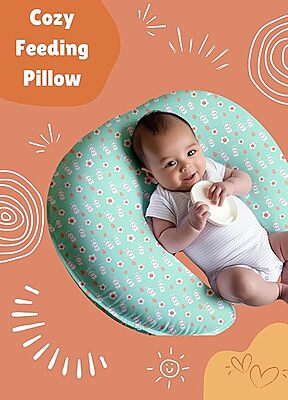 Breastfeeding & Nursing Pillow for New Moms - Green Bunny Breastfeeding & Nursing Pillow for New Moms - Green Bunny