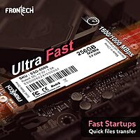 Frontech NVMe SSD – Ultra-fast solid-state drive with high-speed PCIe interface for rapid boot times and seamless multitasking.