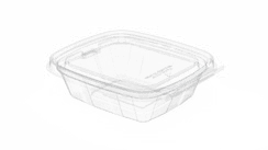 Tamper Evident Containers: Tear Strip Series-TE 300/8oz-TRF