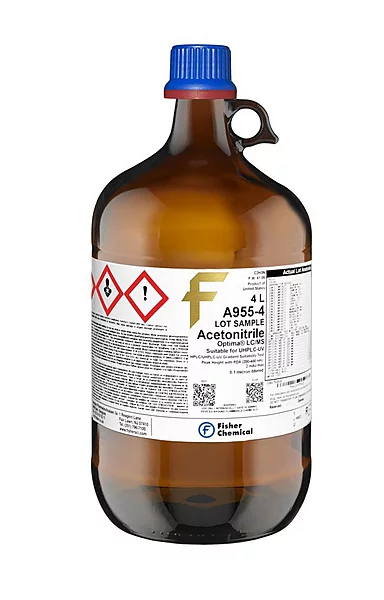 Thermoscientific Acetonitrile LC/MS Grade 4L (A994-T4)