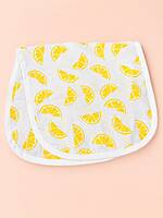 Premium XL 4-Layer Muslin Burp Cloth- 60 x 30 cm - Mazhalai Vannam (Pack of 1)