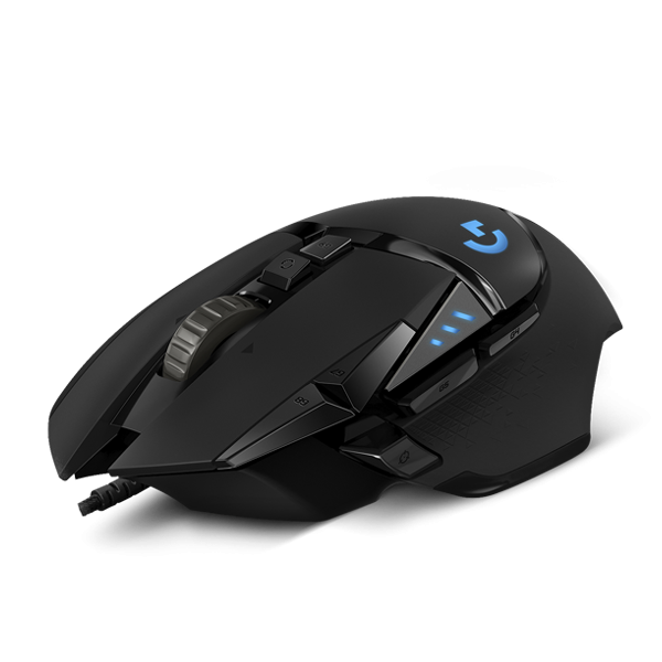 Logitech Hero High Performance Wired USB Gaming Mouse, Hero 25K Sensor G502