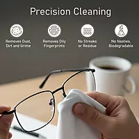 Portronics Prysta Universal Goggle & Gadget Cleaning Solution Spray Bottle – White