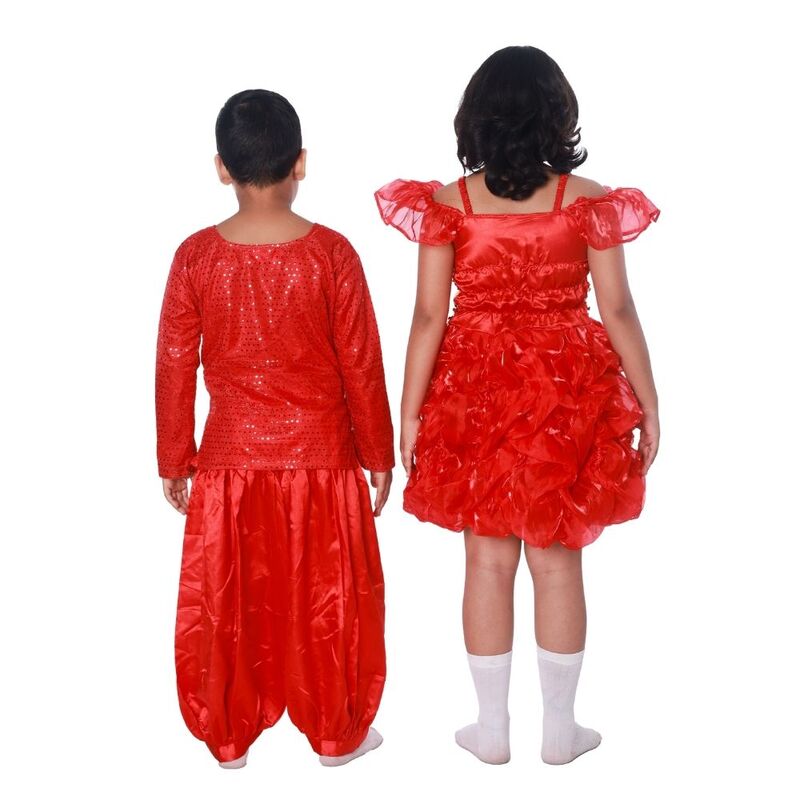 Westren Dance Dress Combo Set for Boys & Girls