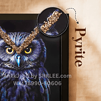 Owl — Pyrite Photo Frame