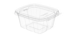 Tamper Evident Containers: Tear Strip Series-TE 300/16oz-TRF