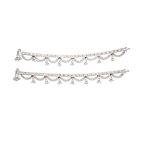 Sterling Silver Anklet, Kolusu(payal) For Women