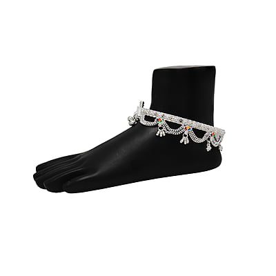 Sterling Silver Anklet, Kolusu(payal) For Women Sterling Silver Anklet, Kolusu(payal) For Women