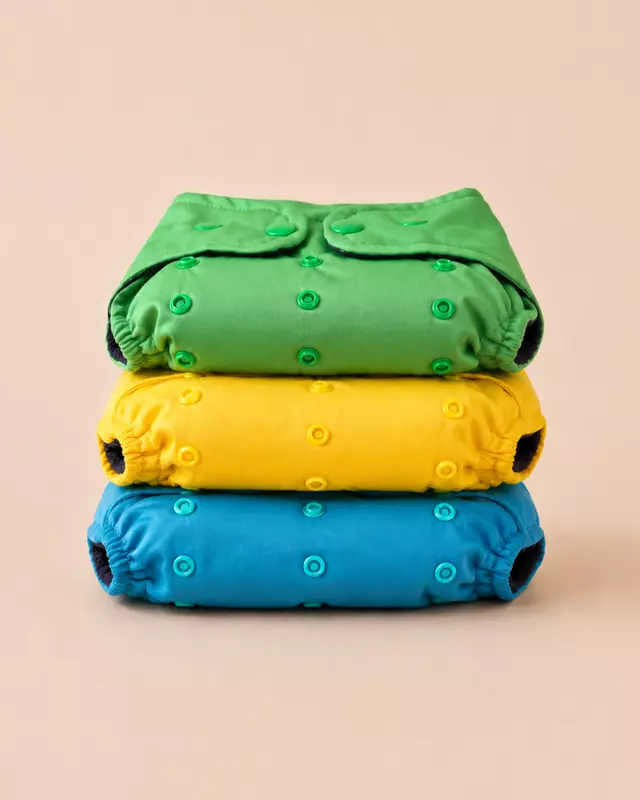 cloth diaper solid colors combo