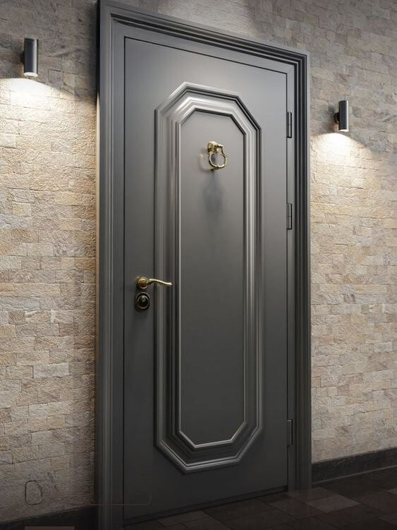 Luxurious Charcoal HDHMR Moulding Door Luxurious Charcoal HDHMR Moulding Door