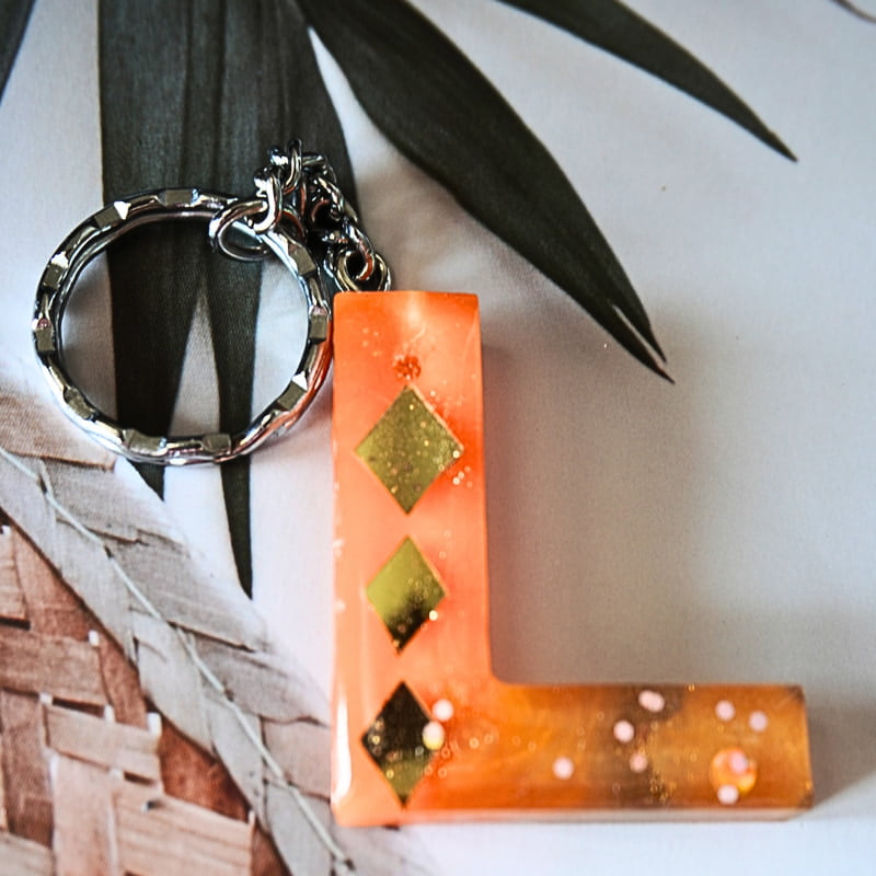 'L' ESPEJO LETTER KEYCHAIN(LKB00032) 'L' ESPEJO LETTER KEYCHAIN(LKB00032)