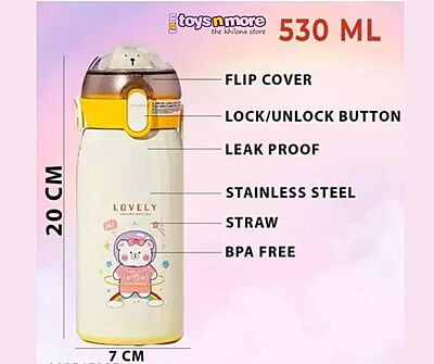 Cute Teddy Water Bottle