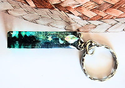 'I'ARORA INSPRED LETTER KEYCHAIN 'I'ARORA INSPRED LETTER KEYCHAIN