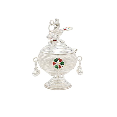 Decorative Salangai Peacock Kumkum chimizh Decorative Salangai Peacock Kumkum chimizh