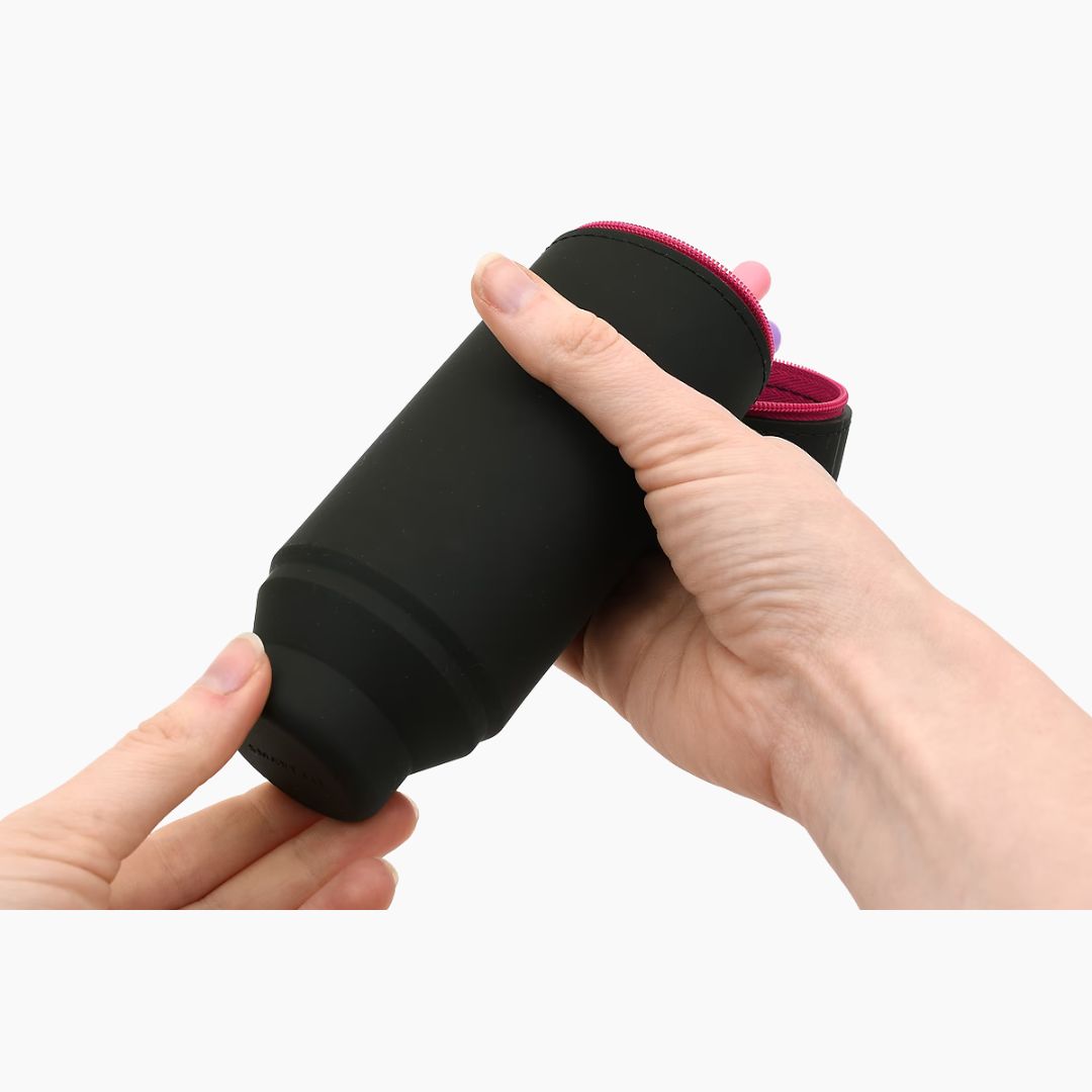 LIHIT LAB PUNI LABO STAND PEN CASE, LARGE LIHIT LAB PUNI LABO STAND PEN CASE, LARGE