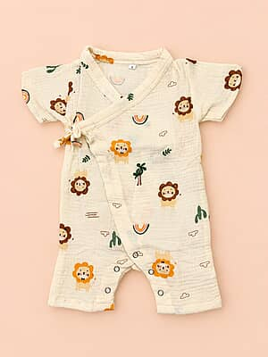 Leo Land - Muslin Kimono Rompers